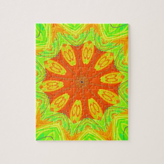 Samba Motif Art Print Jigsaw Puzzle (Vertical)