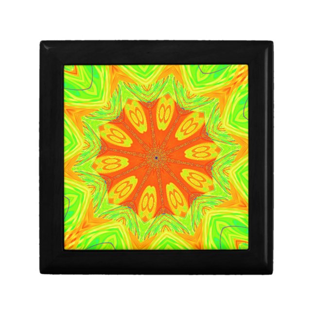 Samba Motif Art Print Keepsake Box (Front)