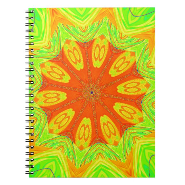 Samba Motif Art Print Notebook (Front)