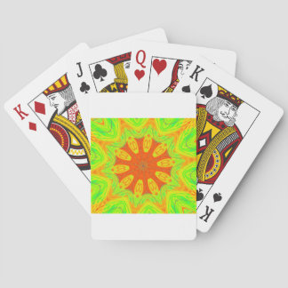 Samba Motif Art Print Poker Cards
