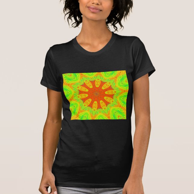 Samba Motif Art Print T-Shirt (Front)