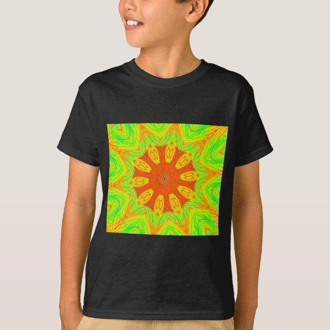Samba Motif Art Print T-Shirt (Front)