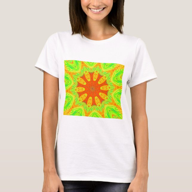 Samba Motif Art Print T-Shirt (Front)