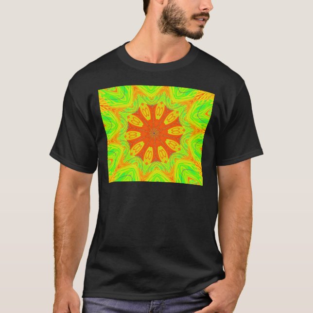 Samba Motif Art Print T-Shirt (Front)