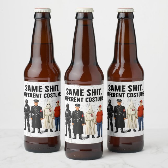 Same Different Costume Beer Bottle Label (Bottles)