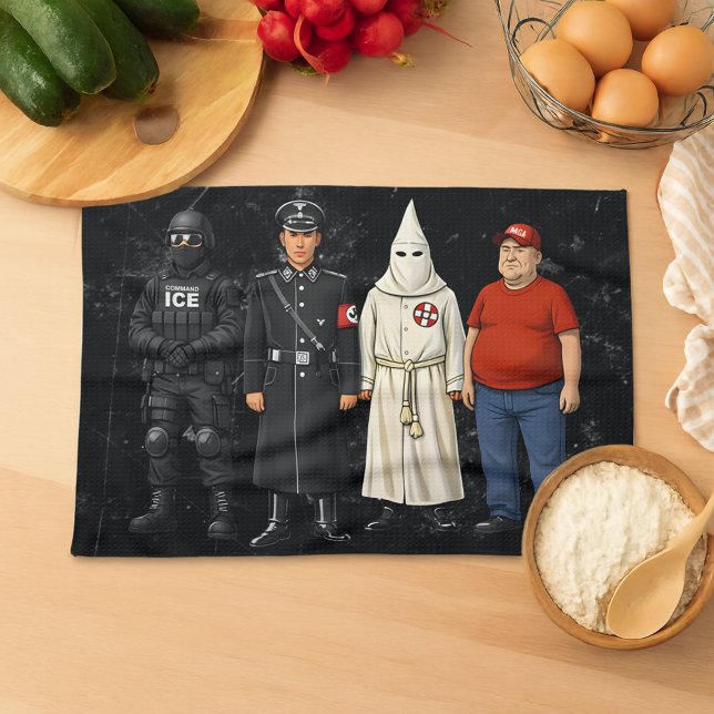 Same Different Costume Kitchen Towel (Creator Uploaded)