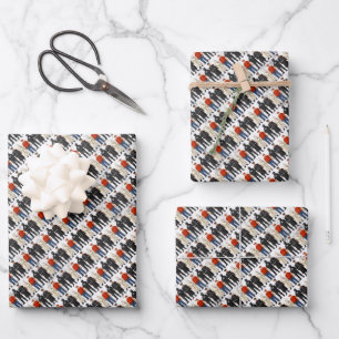 Same Different Costume Wrapping Paper Sheets