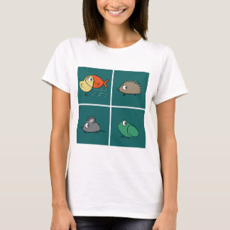 Same eyes, different shapes T-Shirt