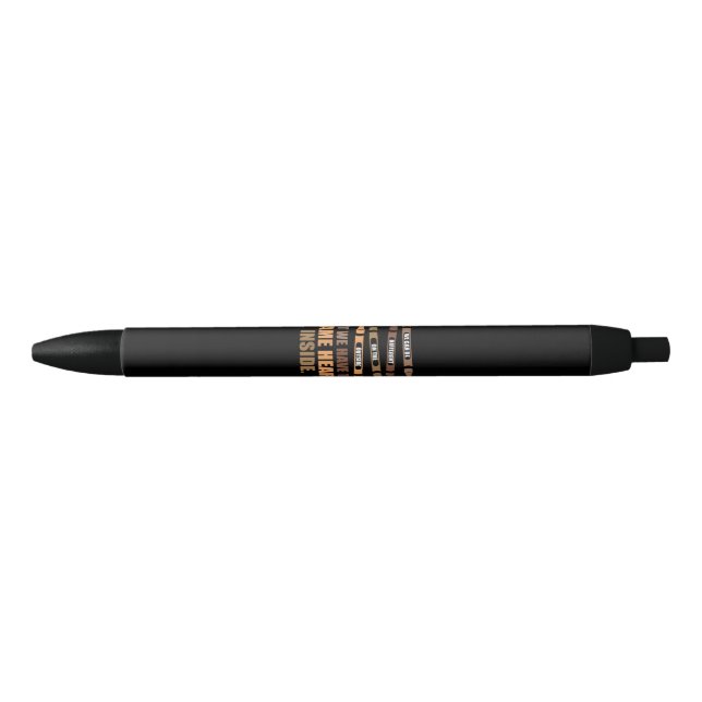 Same Heart Black History Month African American Pen (Front)