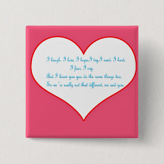 Same Pinback Button