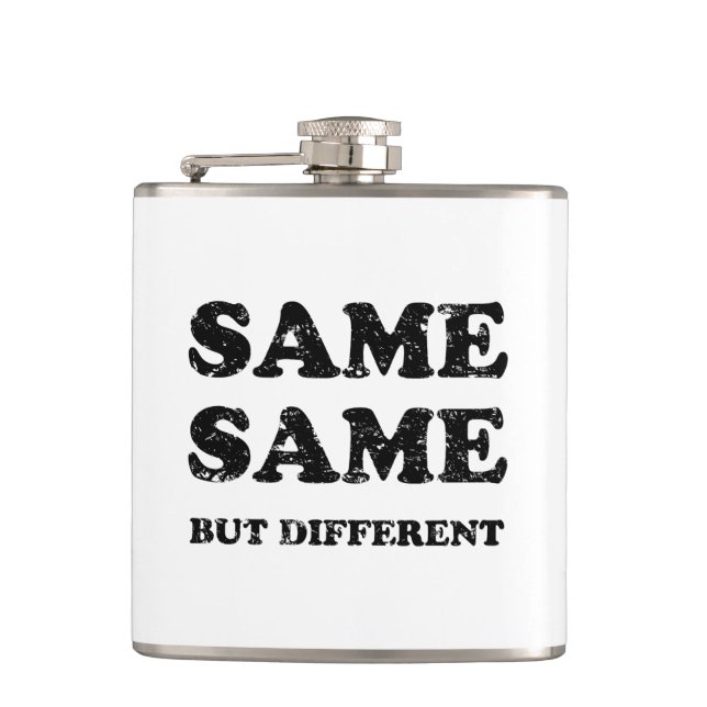 SAME SAME BUT DIFFERENT FLASK (Front)