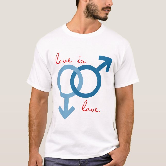Same-Sex Love (Male) T-Shirt (Front)