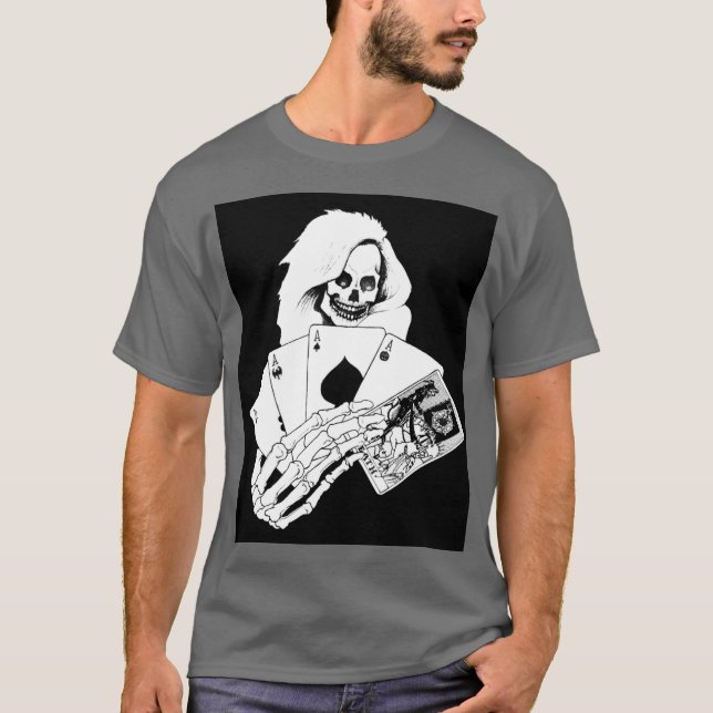 Samhain Death Dealer Horror Punk Death Rock Danzig T-Shirt (Front)