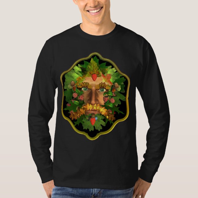 Samhain GreenMan T-Shirt (Front)