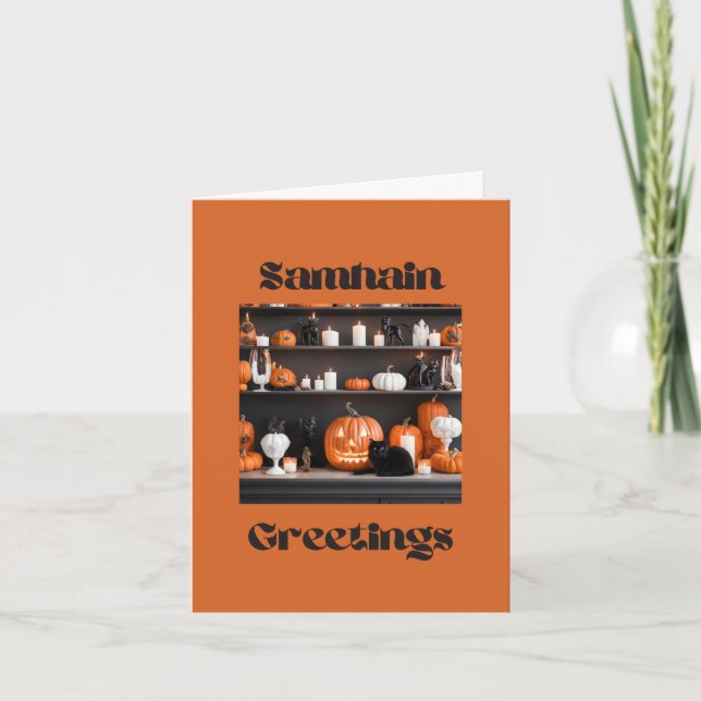 Samhain Greeting Card (Front)