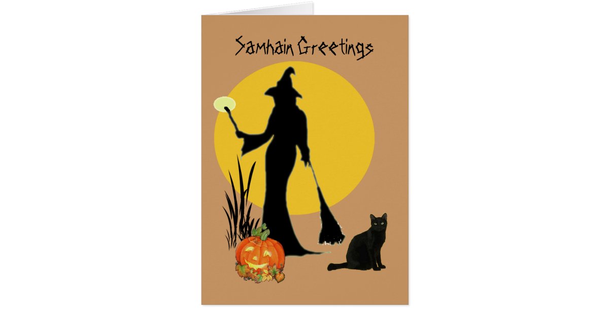 Samhain Greetings Card | Zazzle.com
