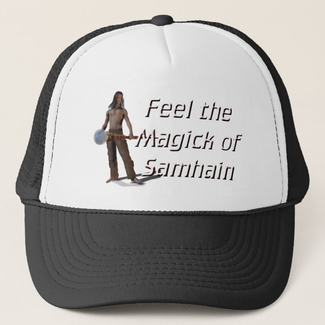 Samhain Magick Trucker Hat (Front)