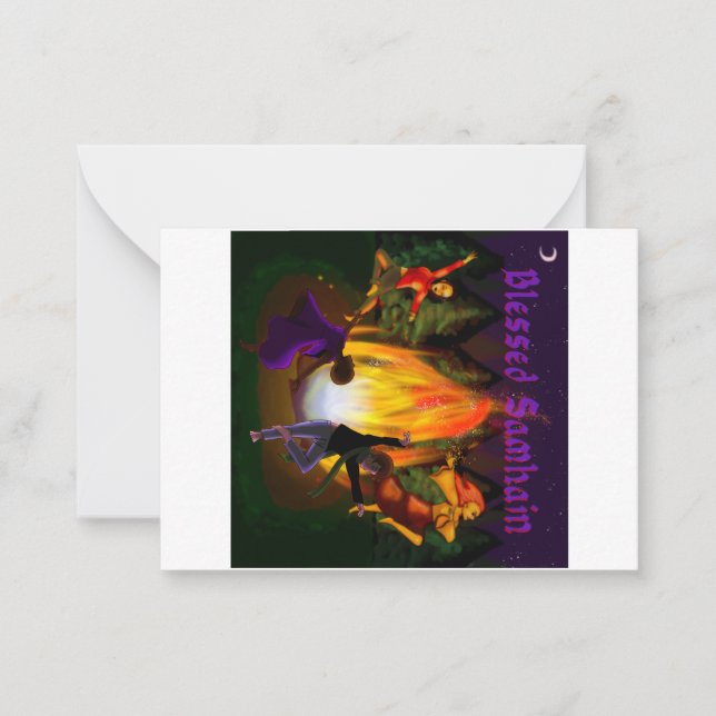Samhain Note Card (Front)
