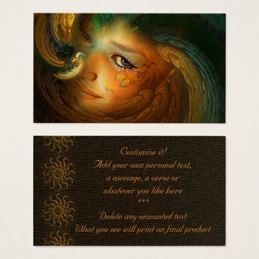 Samhain Profile Cards (Front & Back)