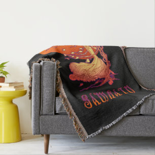 Samhain Throw Blanket