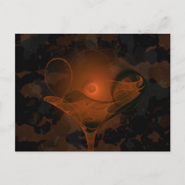 Samhain Toast Faery Martini Art Postcard (Front)