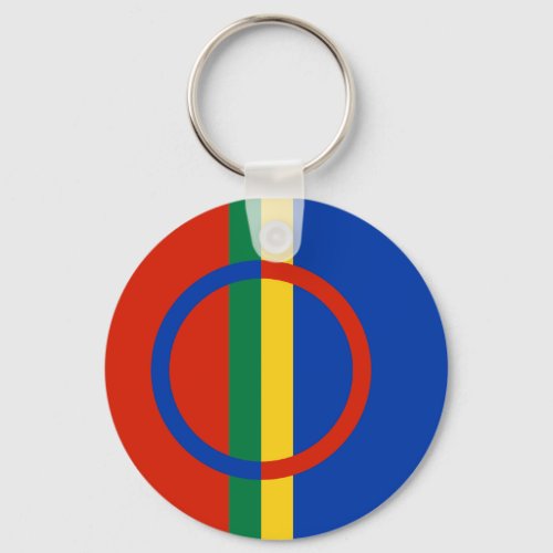 Sami Flag Keychain