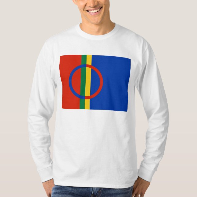 Sami Flag (Long Sleeves) T-Shirt (Front)