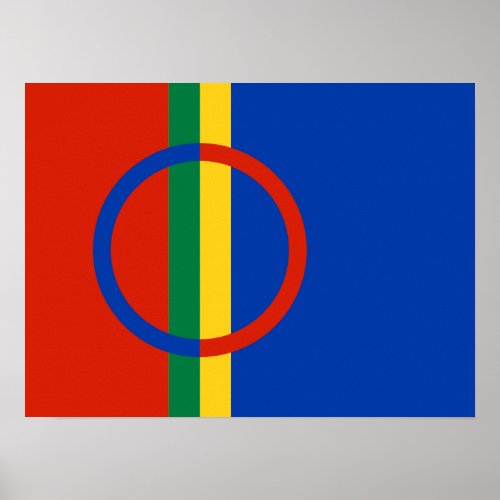 Sami Flag Poster