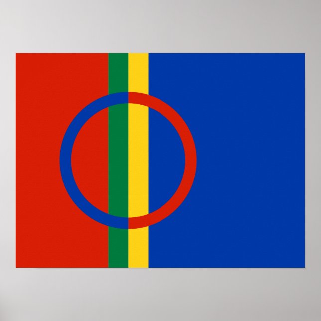 Sami Flag Poster (Front)