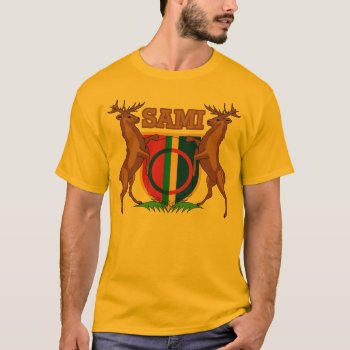 Sami T-shirt by GrooveMaster at Zazzle