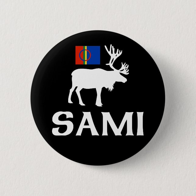 Sami, the People of Eight Seasons Button (Front)