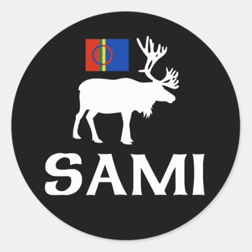 Sami the People of Eight Seasons Classic Round Sticker