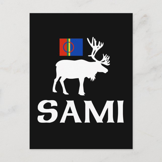 Sami, the People of Eight Seasons Postcard (Front)
