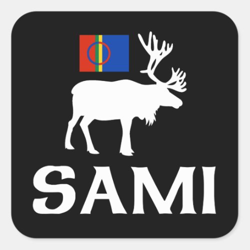Sami the People of Eight Seasons Square Sticker