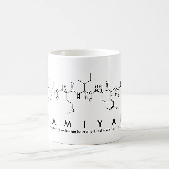 Samiyah peptide name mug (Center)