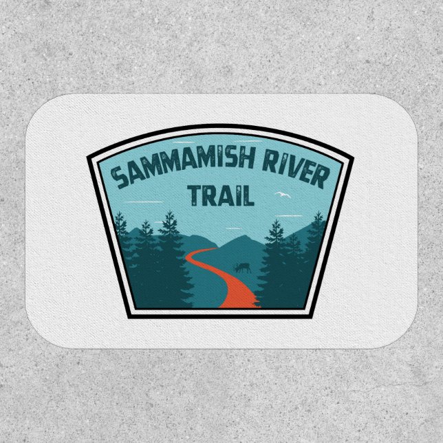 Sammamish River Trail Washington Patch (Front)