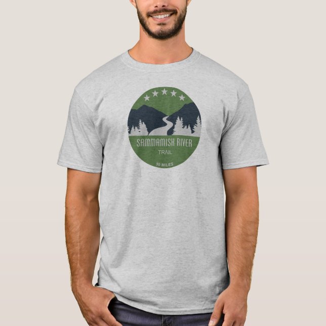 Sammamish River Trail Washington T-Shirt (Front)