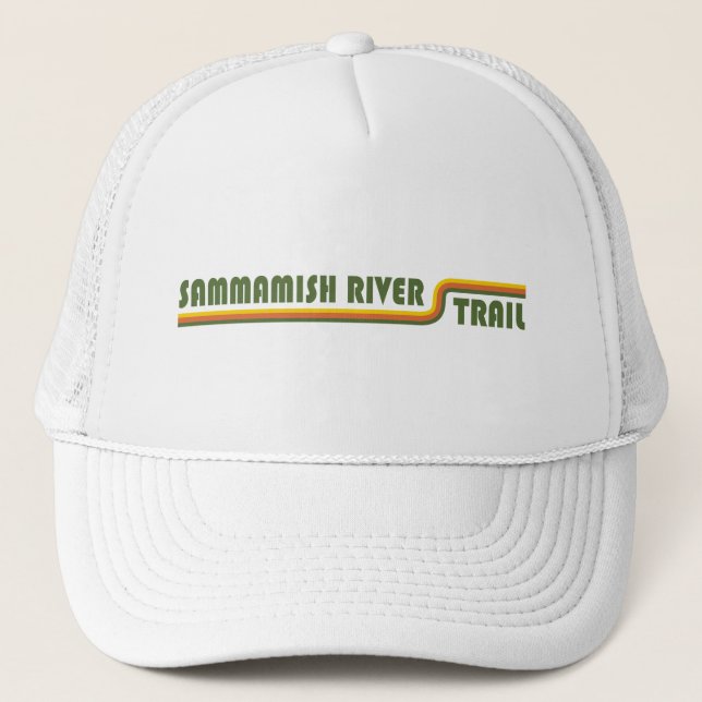 Sammamish River Trail Washington Trucker Hat (Front)