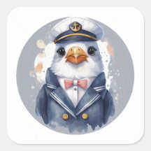 Sammy Classic Round Sticker