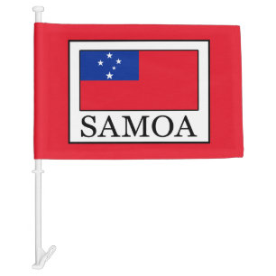 Samoa Car Flag
