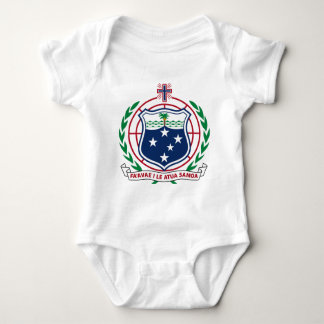 Samoa Coat of Arms Baby Bodysuit