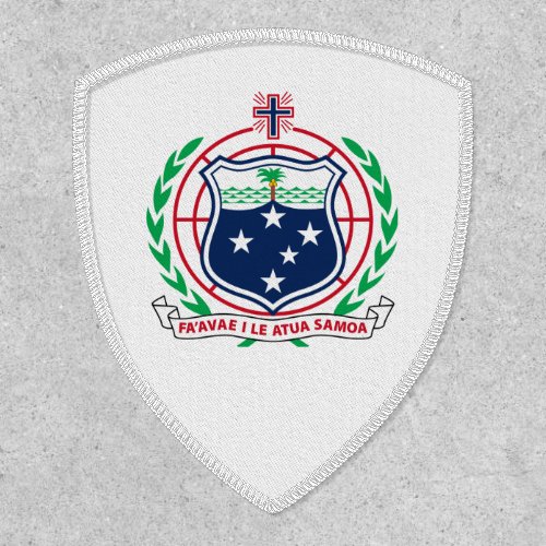 Samoa Coat of Arms Samoa Patch