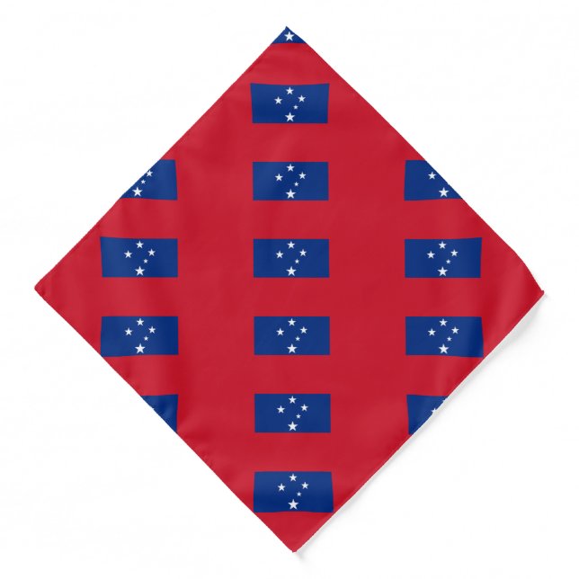 Samoa Flag Bandana (Front)