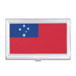 Samoa Flag Business Card Case