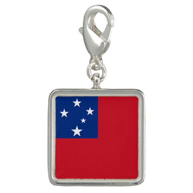 Samoa Flag Charm (Front)