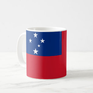 Samoa Flag Coffee Mug