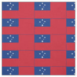 Samoa Flag Fabric