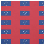 Samoa Flag Fabric