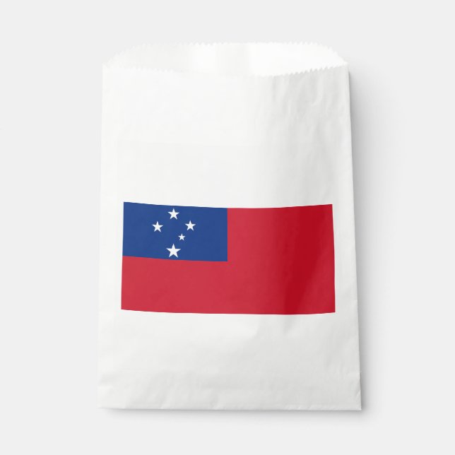 Samoa Flag Favor Bag (Front)