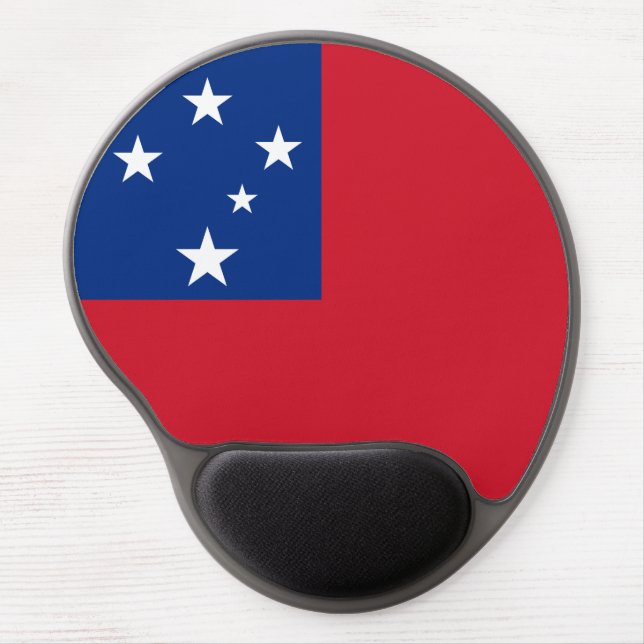 Samoa Flag Gel Mouse Pad (Front)
